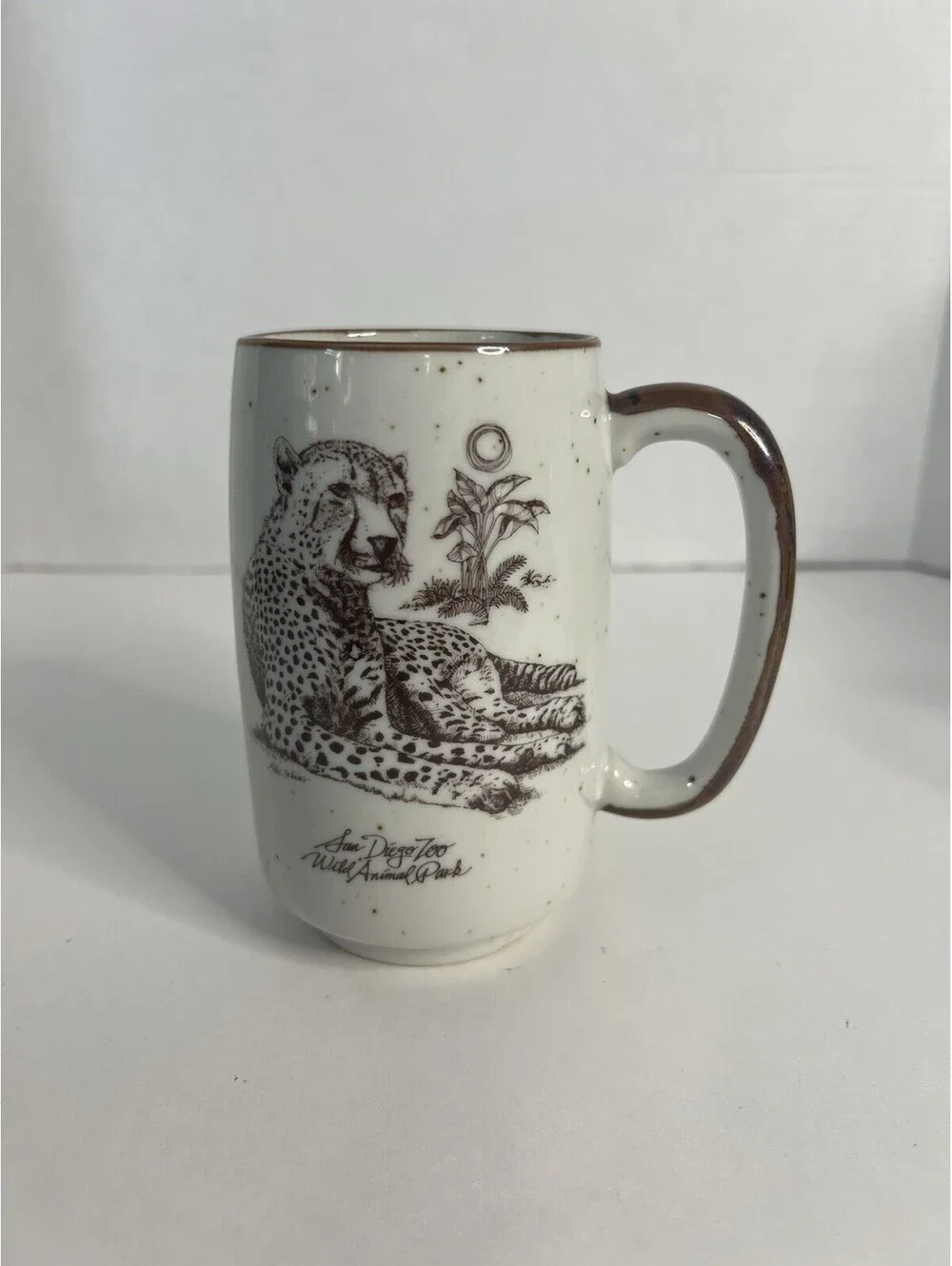 Otagiri GrandMugs San Diego Zoo Wild Animal Park Leopard Steins